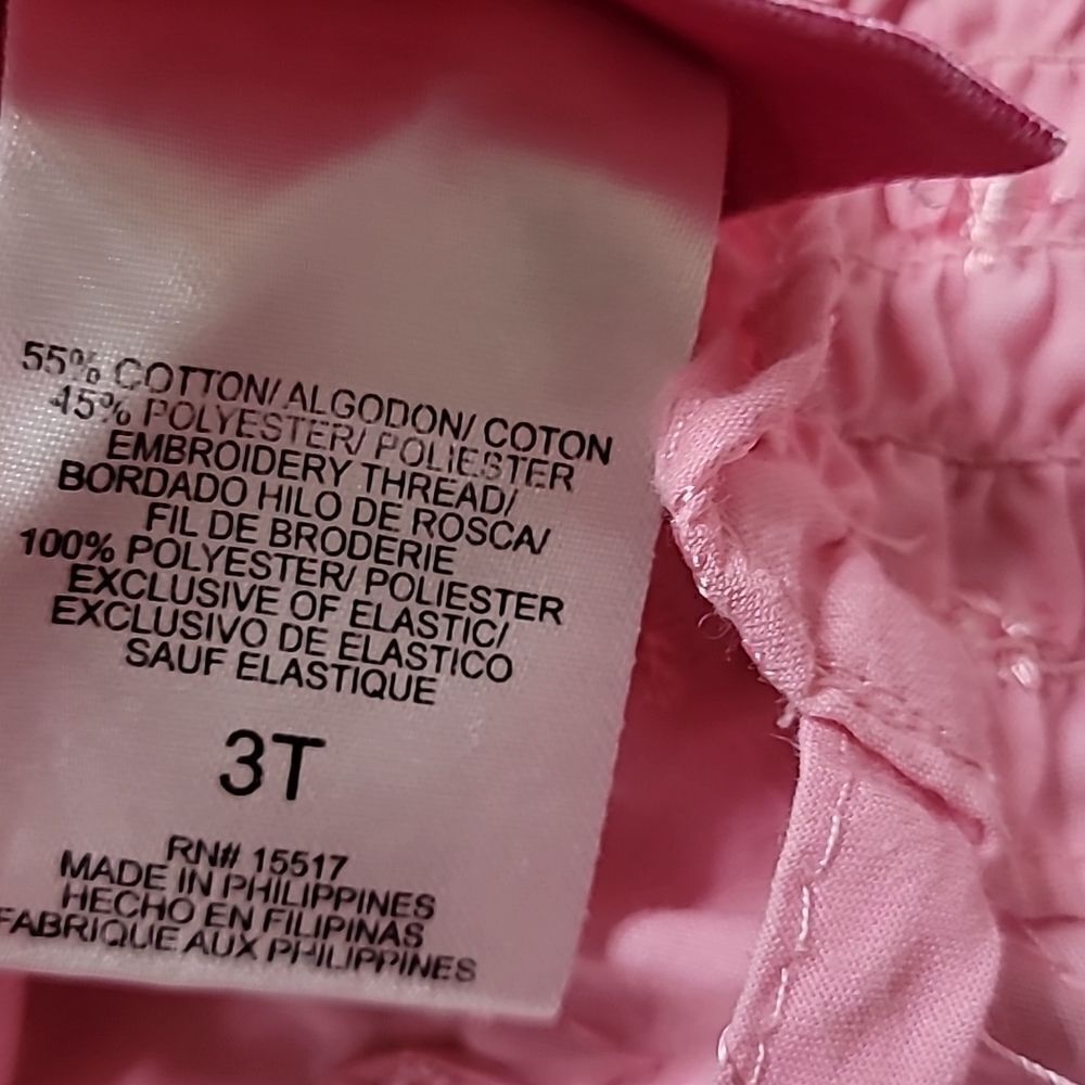 Pink eyelet ruffle dress - Picture 4 of 4